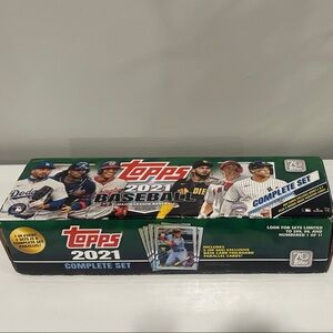 Topps 2021 Baseball complete Card Set - excellent condition